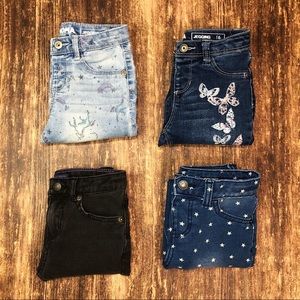 Girls Jeans Lot Size 6